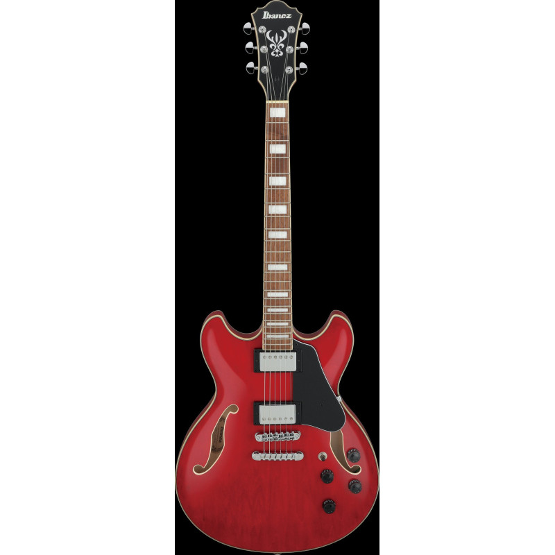 Ibanez AS73-TCD Artcore AS Hollow Body Guitar 6-String - Transparent Cherry Red