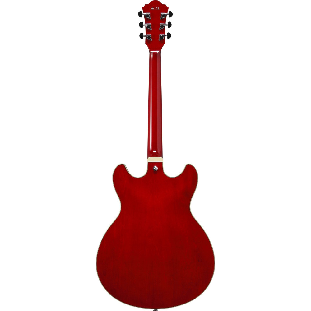 Ibanez AS73-TCD Artcore AS Hollow Body Guitar 6-String - Transparent Cherry Red