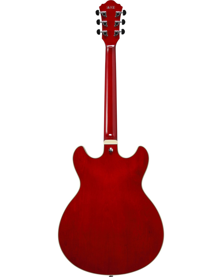 Ibanez AS73-TCD Artcore AS Hollow Body Guitar 6-String - Transparent Cherry Red