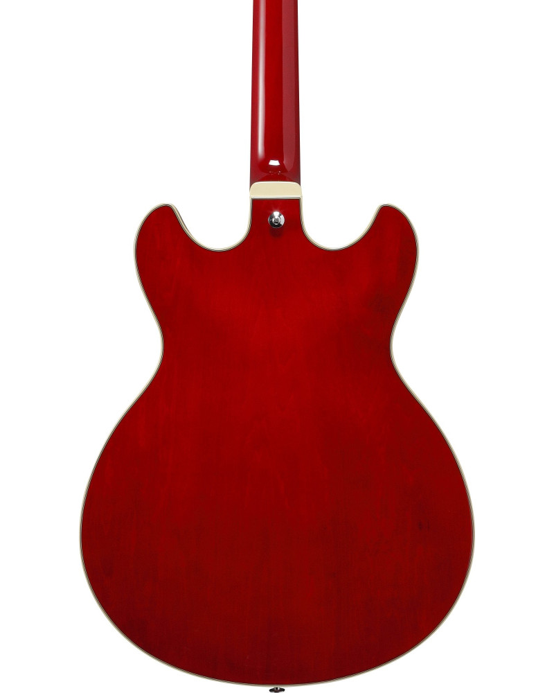 Ibanez AS73-TCD Artcore AS Hollow Body Guitar 6-String - Transparent Cherry Red