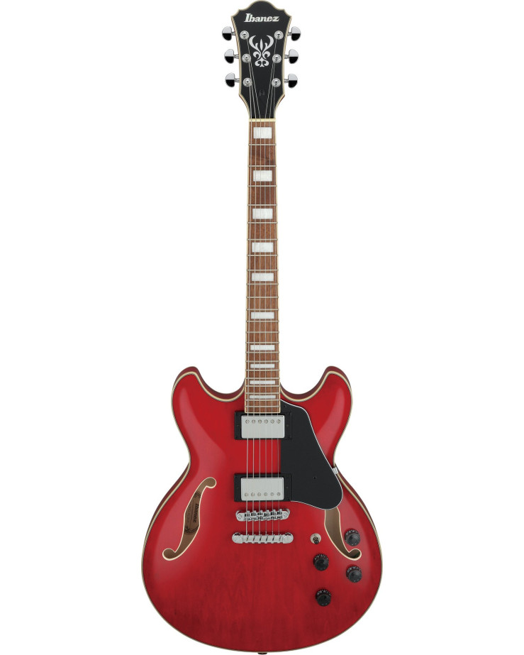 Ibanez AS73-TCD Artcore AS Hollow Body Guitar 6-String - Transparent Cherry Red