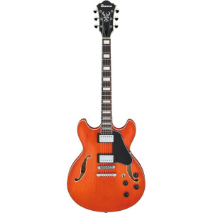 Ibanez AS73-TTF Artcore Hollow Body Guitar 6-String - Transparent Tangerine Flat
