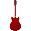 Ibanez AS7312-TCD Artcore AS Hollow Body Guitar 12-String - Transparent Cherry Red