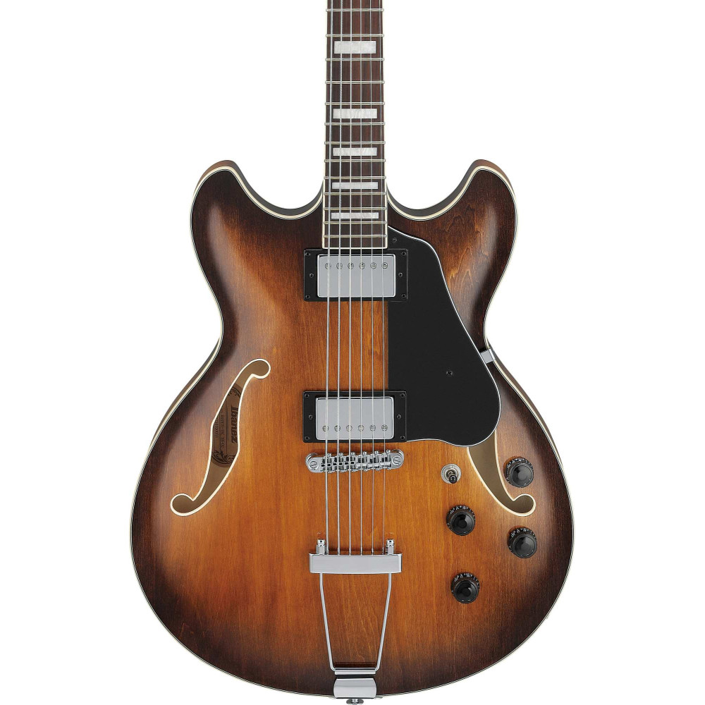 Ibanez AS7328-TBC Artcore AS Hollow Body Guitar 6-String Baritone - Tobacco Brown