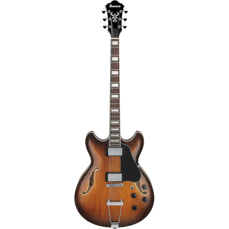 Ibanez AS7328-TBC Artcore AS Hollow Body Guitar 6-String Baritone - Tobacco Brown