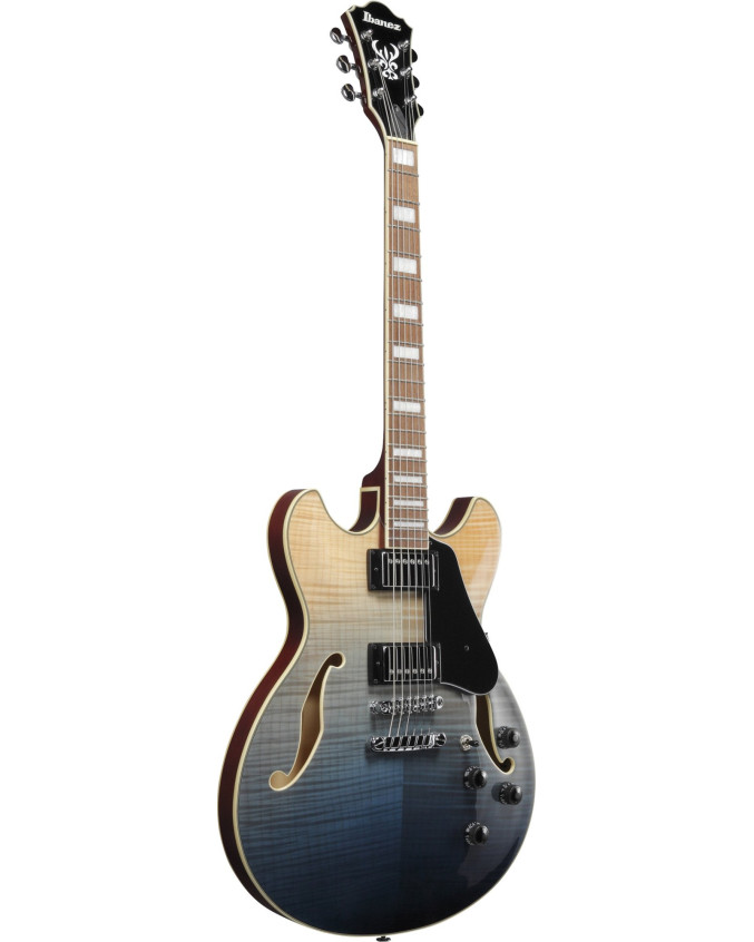 Ibanez AS73FM-TIF Artcore 6-String - Transparent Indigo Fade