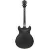 Ibanez AS73G-BKF Artcore AS Hollow Body Guitar 6-String - Black Flat