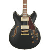 Ibanez AS73G-BKF Artcore AS Hollow Body Guitar 6-String - Black Flat