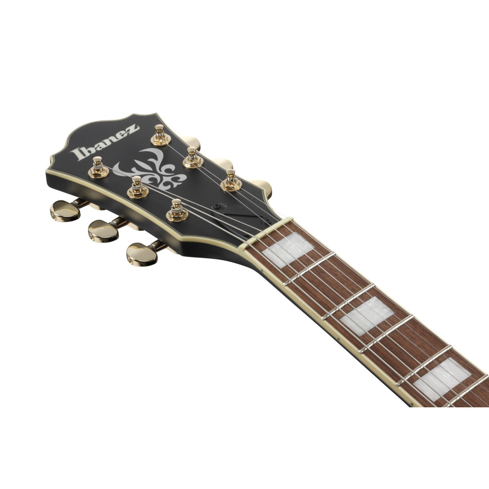 Ibanez AS73G-BKF Artcore AS Hollow Body Guitar 6-String - Black Flat