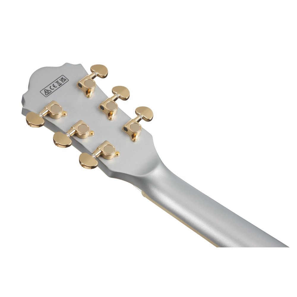 Ibanez AS73G-MSF Artcore Hollow Body Guitar 6-String - Moonstone Silver Flat