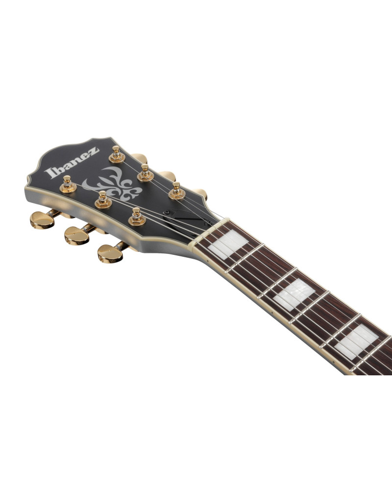 Ibanez AS73G-MSF Artcore Hollow Body Guitar 6-String - Moonstone Silver Flat