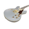 Ibanez AS73G-MSF Artcore Hollow Body Guitar 6-String - Moonstone Silver Flat