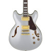 Ibanez AS73G-MSF Artcore Hollow Body Guitar 6-String - Moonstone Silver Flat