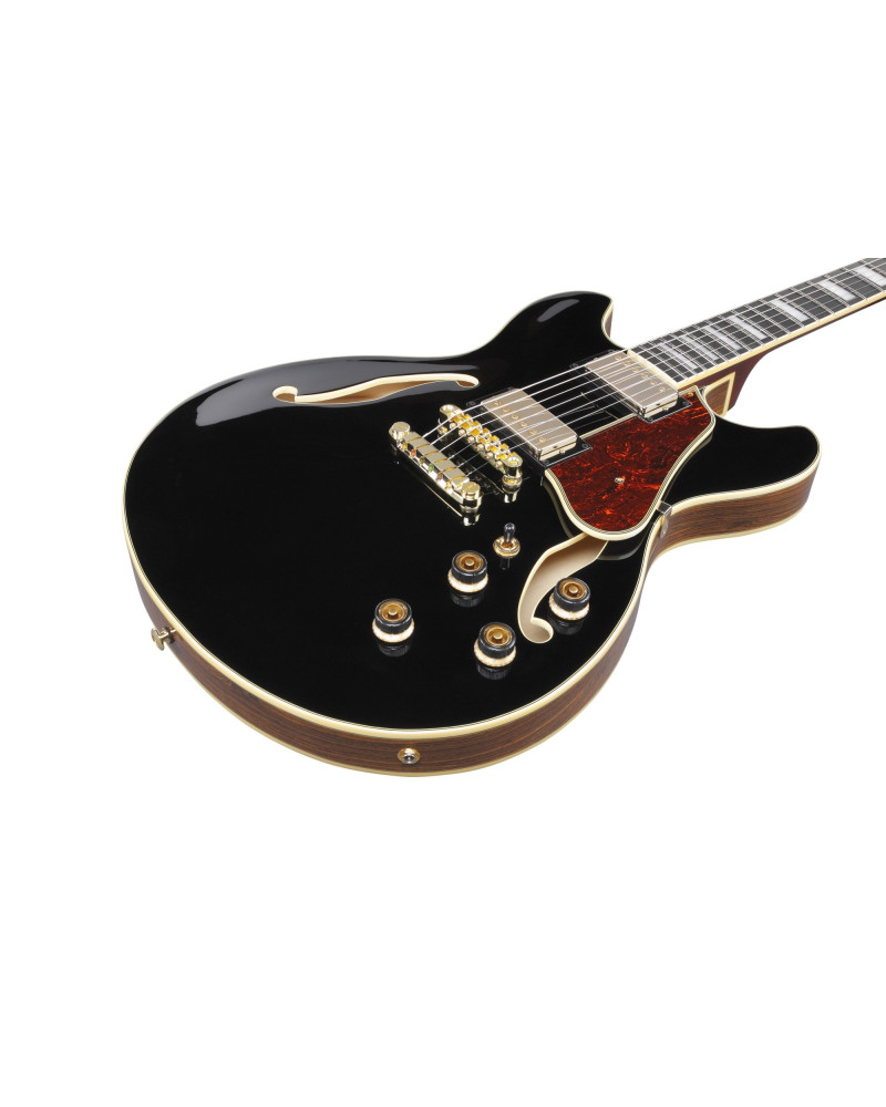 Ibanez AS93BC-BK Artcore Expressionist AS Hollow Body Guitar 6-String - Black
