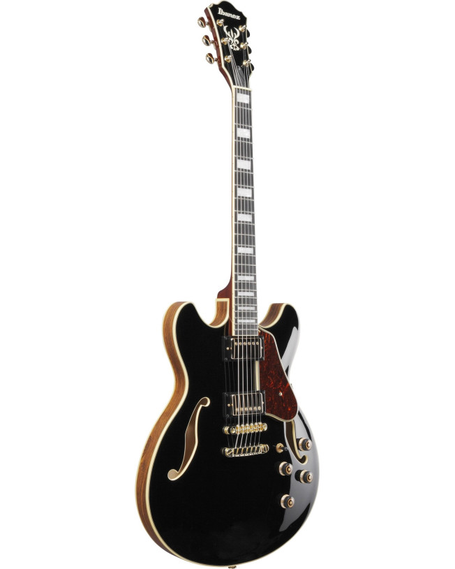 Ibanez AS93BC-BK Artcore Expressionist AS Hollow Body Guitar 6-String - Black
