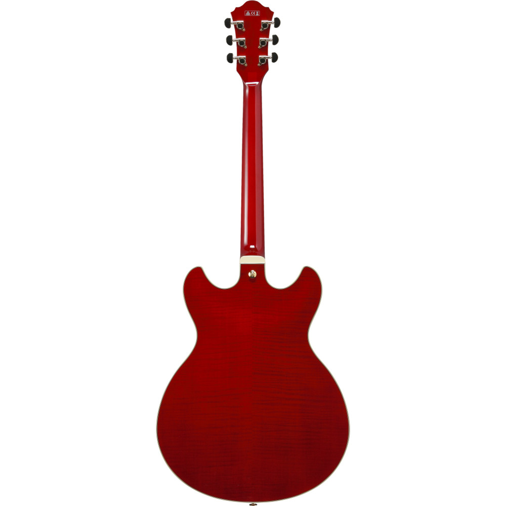 Ibanez AS93FM-TCD Artcore Expressionist AS Hollow Body Guitar 6-String - Transparent Cherry Red