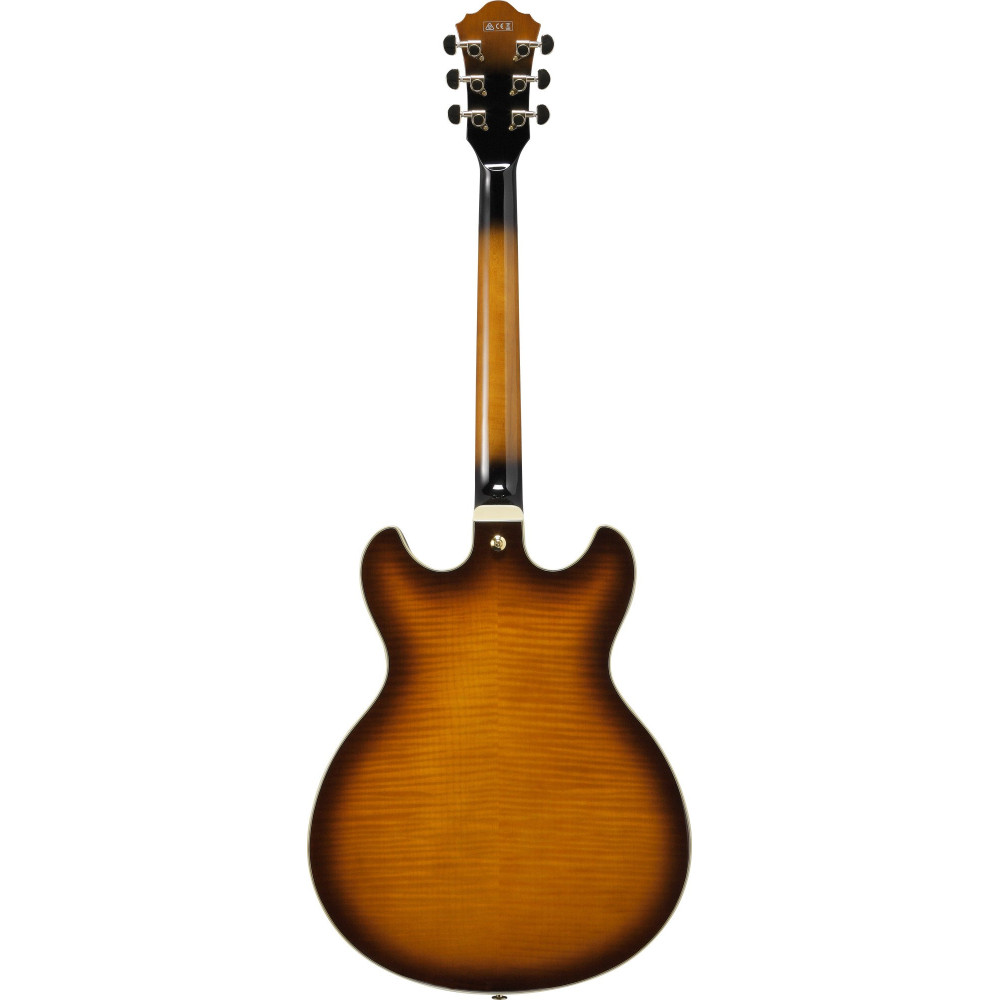 Ibanez AS93FM-VLS Artcore Expressionist AS Hollow Body Guitar 6-String - Violin Sunburst