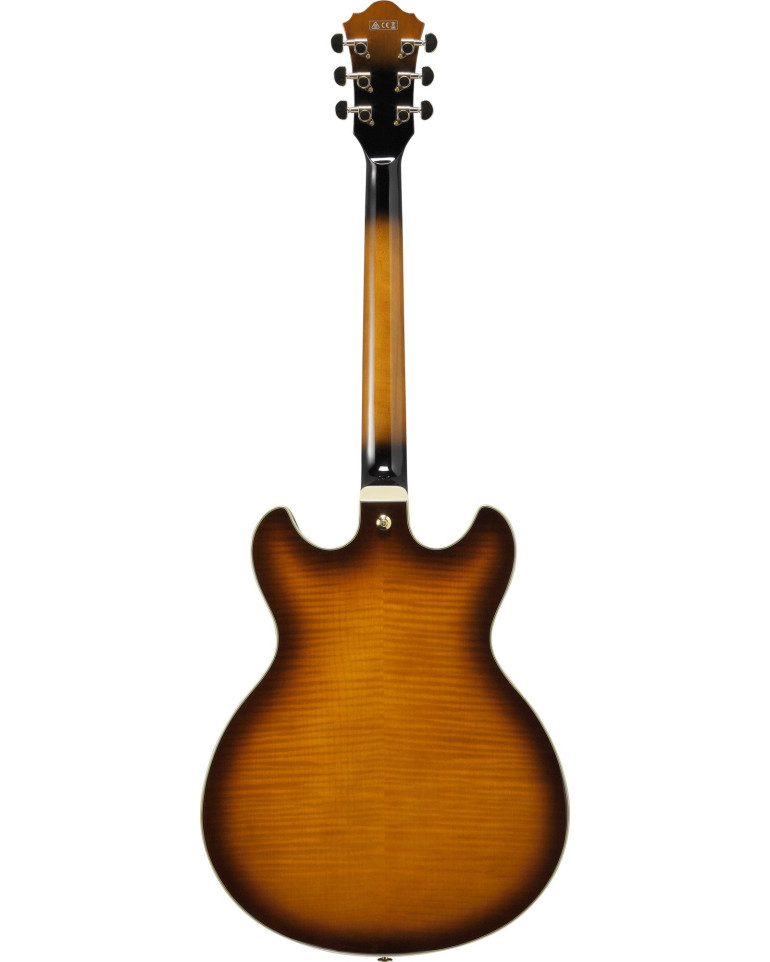 Ibanez AS93FM-VLS Artcore Expressionist AS Hollow Body Guitar 6-String - Violin Sunburst