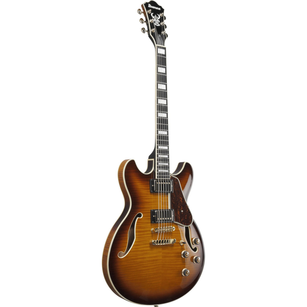 Ibanez AS93FM-VLS Artcore Expressionist AS Hollow Body Guitar 6-String - Violin Sunburst