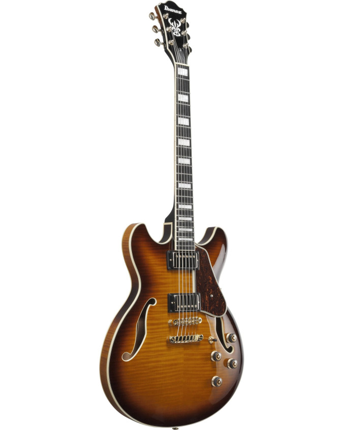 Ibanez AS93FM-VLS Artcore Expressionist AS Hollow Body Guitar 6-String - Violin Sunburst