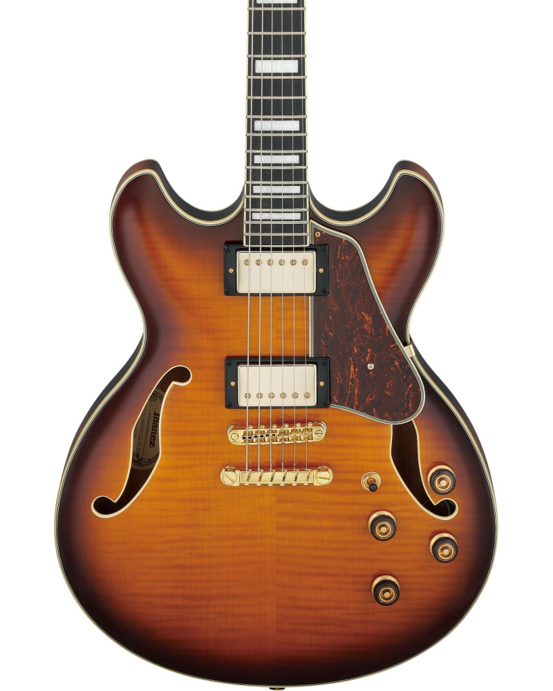 Ibanez AS93FM-VLS Artcore Expressionist AS Hollow Body Guitar 6-String - Violin Sunburst