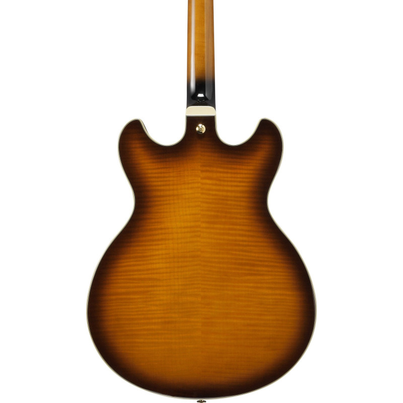 Ibanez AS93FM-VLS Artcore Expressionist AS Hollow Body Guitar 6-String - Violin Sunburst