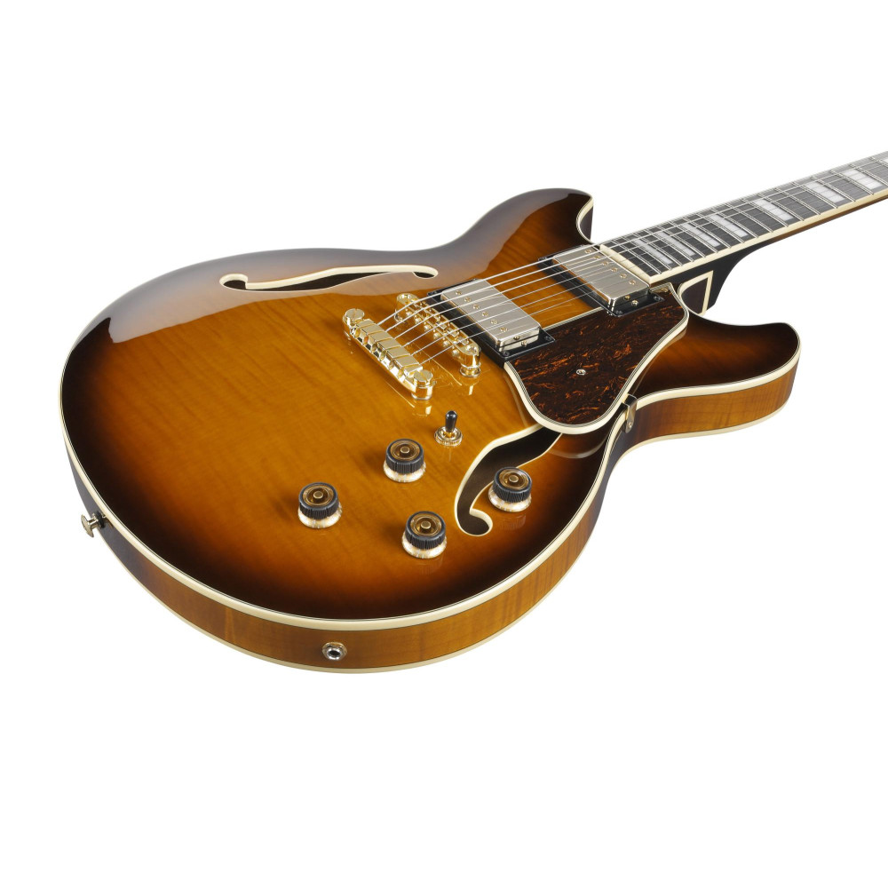 Ibanez AS93FM-VLS Artcore Expressionist AS Hollow Body Guitar 6-String - Violin Sunburst