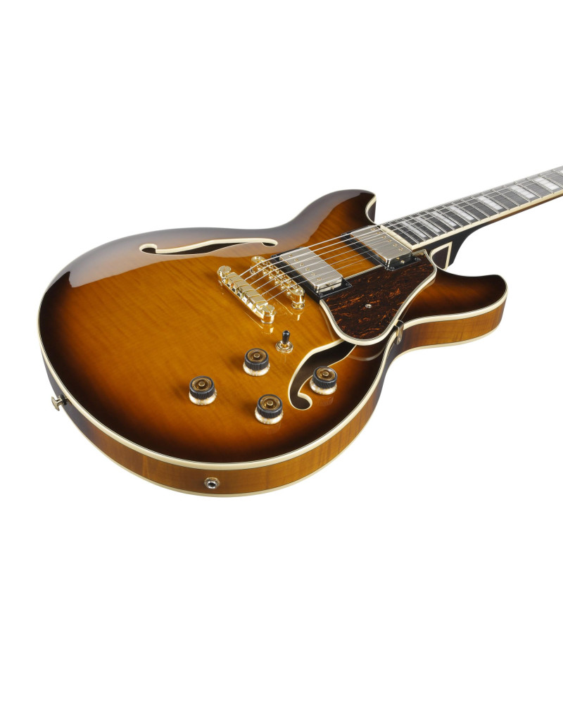 Ibanez AS93FM-VLS Artcore Expressionist AS Hollow Body Guitar 6-String - Violin Sunburst