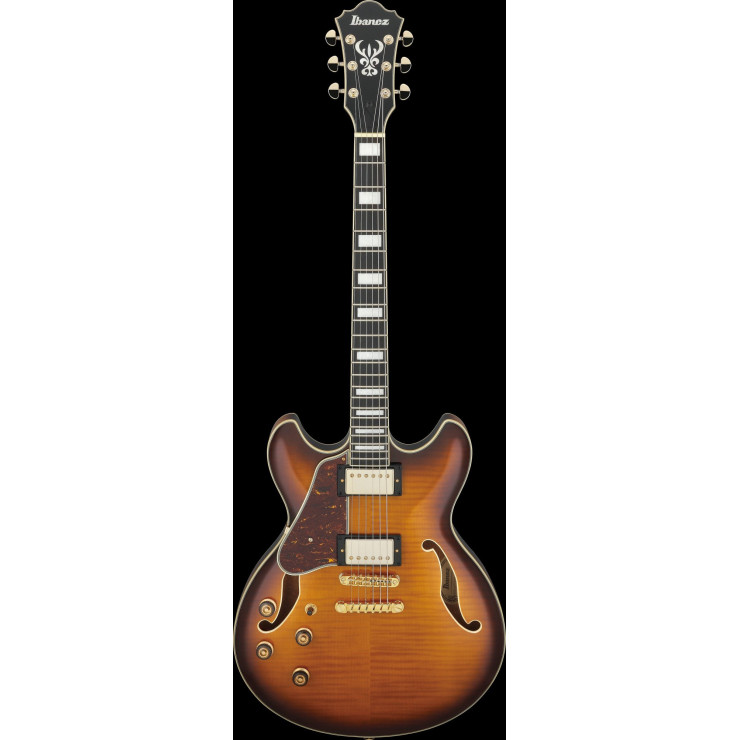 Ibanez AS93FML-VLS Artcore Expressionist AS Hollow Body Guitar 6-String - Violin Sunburst