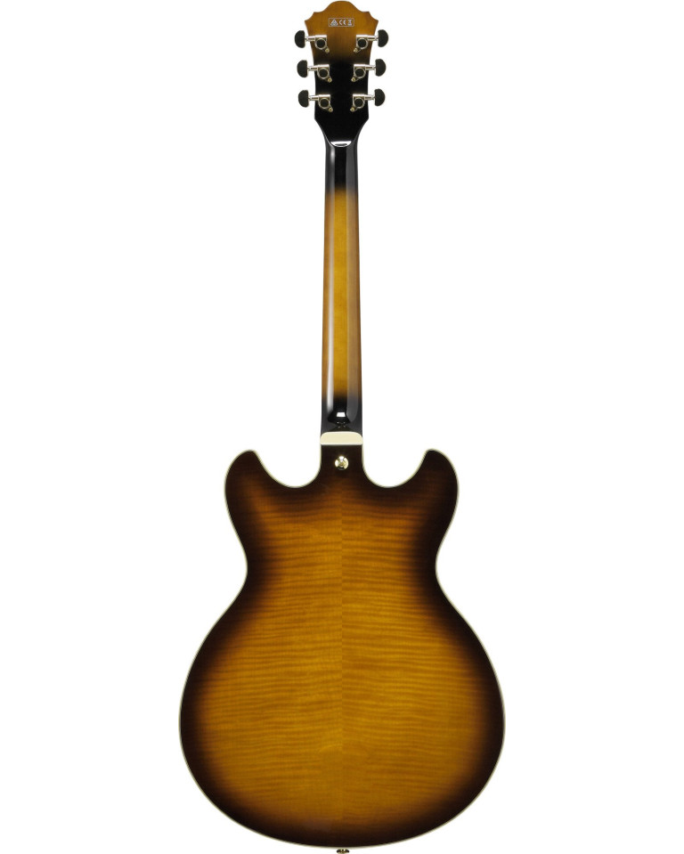 Ibanez AS93FML-VLS Artcore Expressionist AS Hollow Body Guitar 6-String - Violin Sunburst