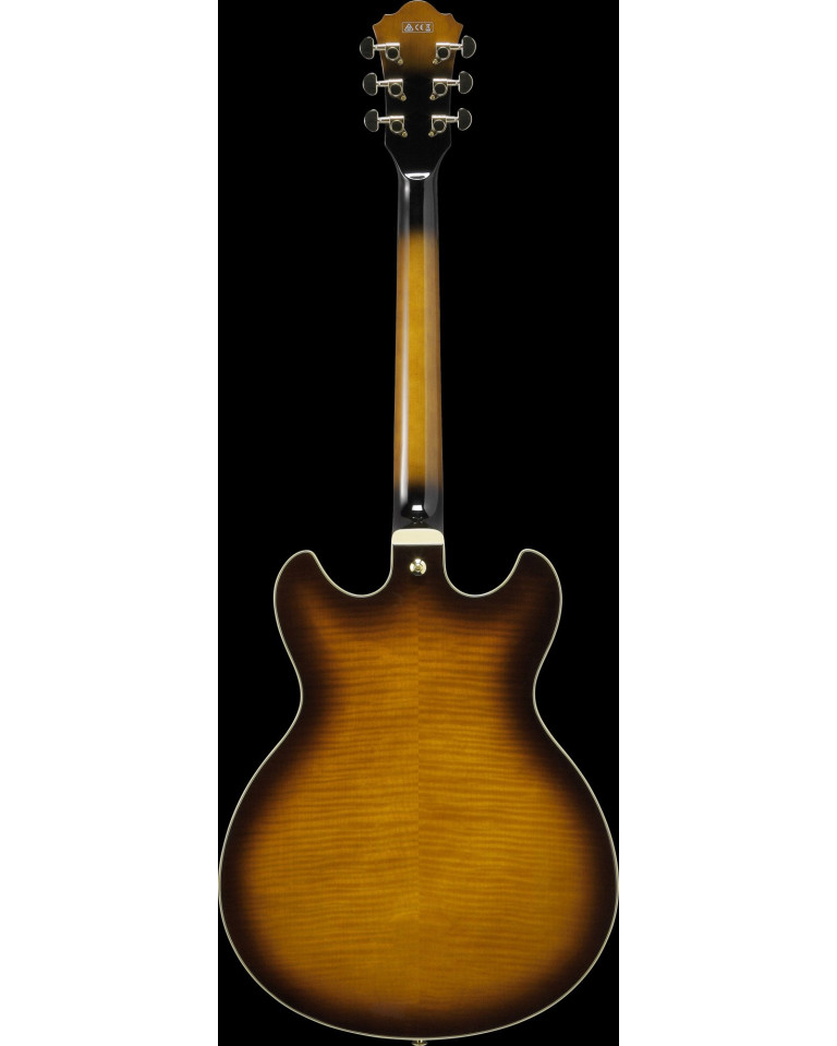 Ibanez AS93FML-VLS Artcore Expressionist AS Hollow Body Guitar 6-String - Violin Sunburst