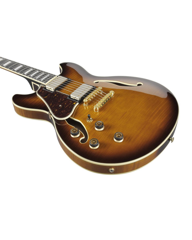 Ibanez AS93FML-VLS Artcore Expressionist AS Hollow Body Guitar 6-String - Violin Sunburst