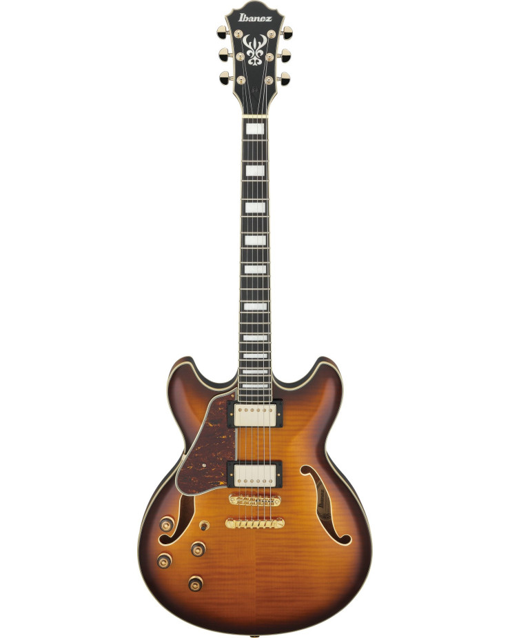 Ibanez AS93FML-VLS Artcore Expressionist AS Hollow Body Guitar 6-String - Violin Sunburst
