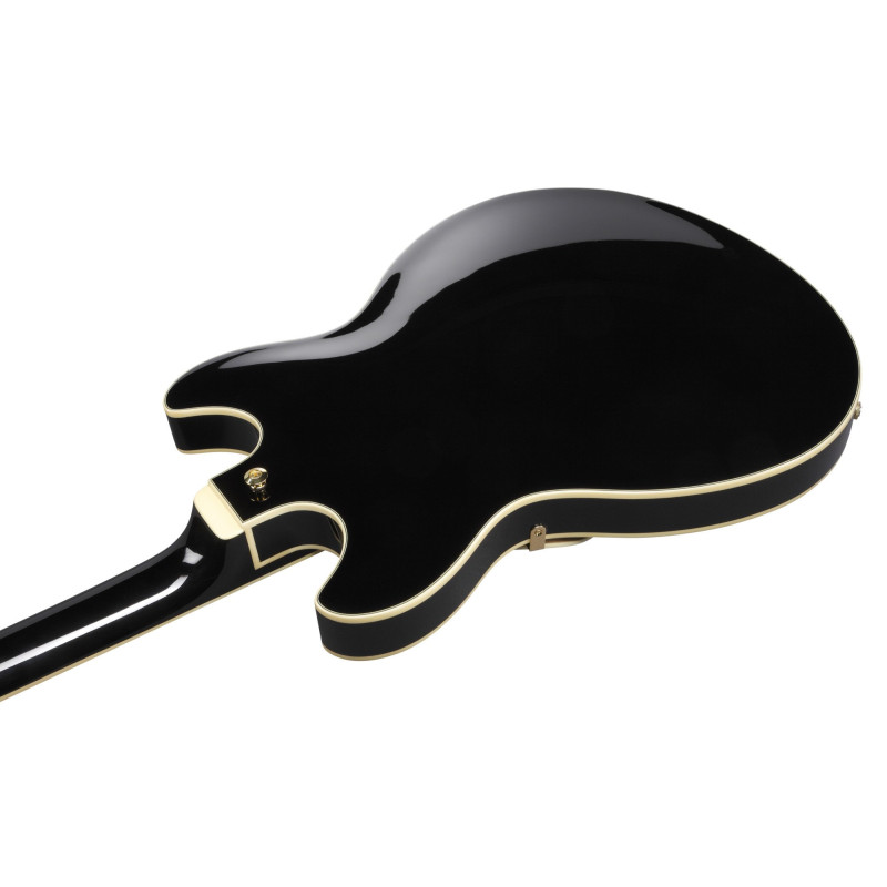Ibanez AS93SP-BK Artcore Expressionist AS Hollow Body Guitar 6-String - Black