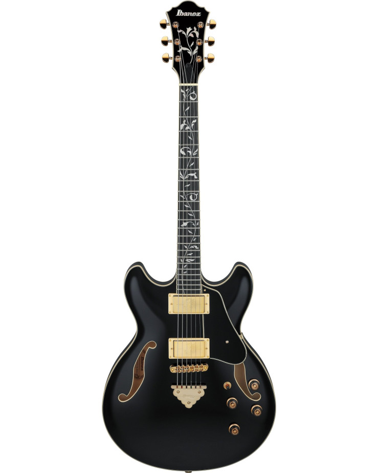 Ibanez AS93SP-BK Artcore Expressionist AS Hollow Body Guitar 6-String - Black