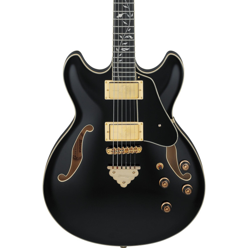 Ibanez AS93SP-BK Artcore Expressionist AS Hollow Body Guitar 6-String - Black