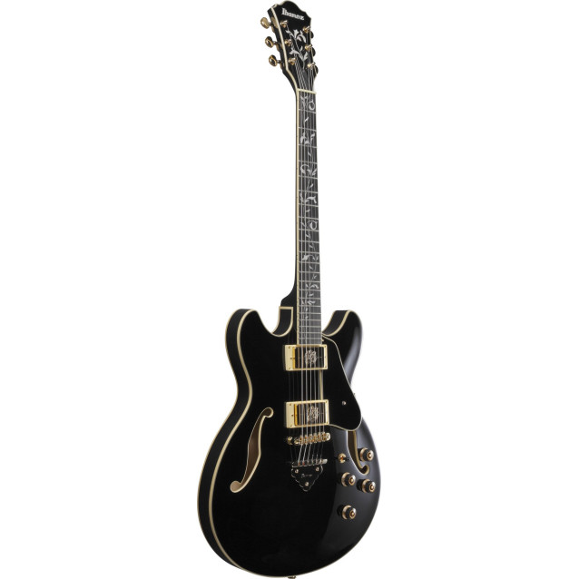 Ibanez AS93SP-BK Artcore Expressionist AS Hollow Body Guitar 6-String - Black