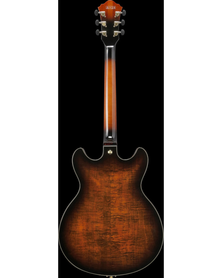 Ibanez ASH300-TBC Artstar AS Hollow Body Guitar 6-String - Tobacco Brown + Case