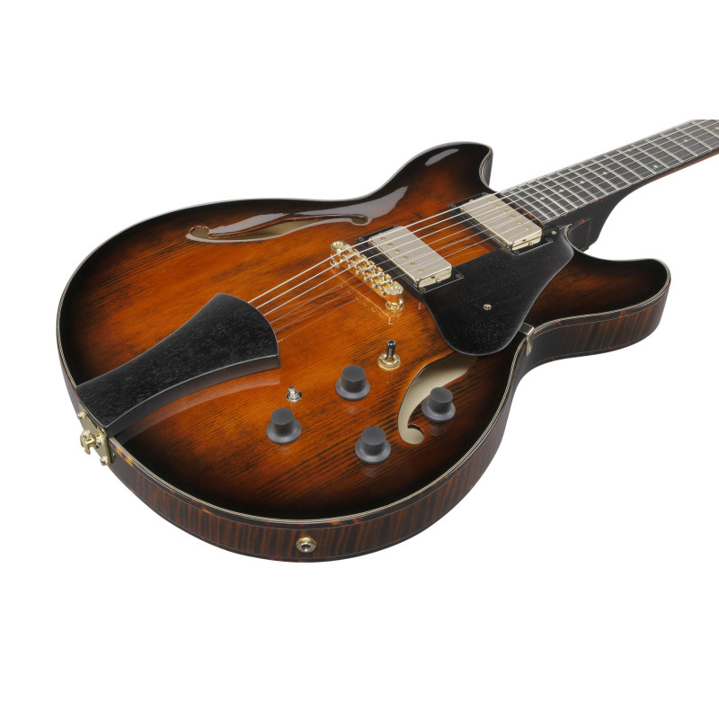 Ibanez ASH300-TBC Artstar AS Hollow Body Guitar 6-String - Tobacco Brown + Case