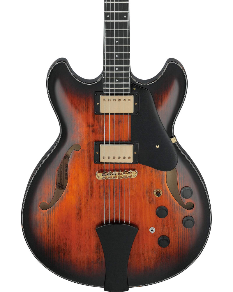 Ibanez ASH300-TBC Artstar AS Hollow Body Guitar 6-String - Tobacco Brown + Case