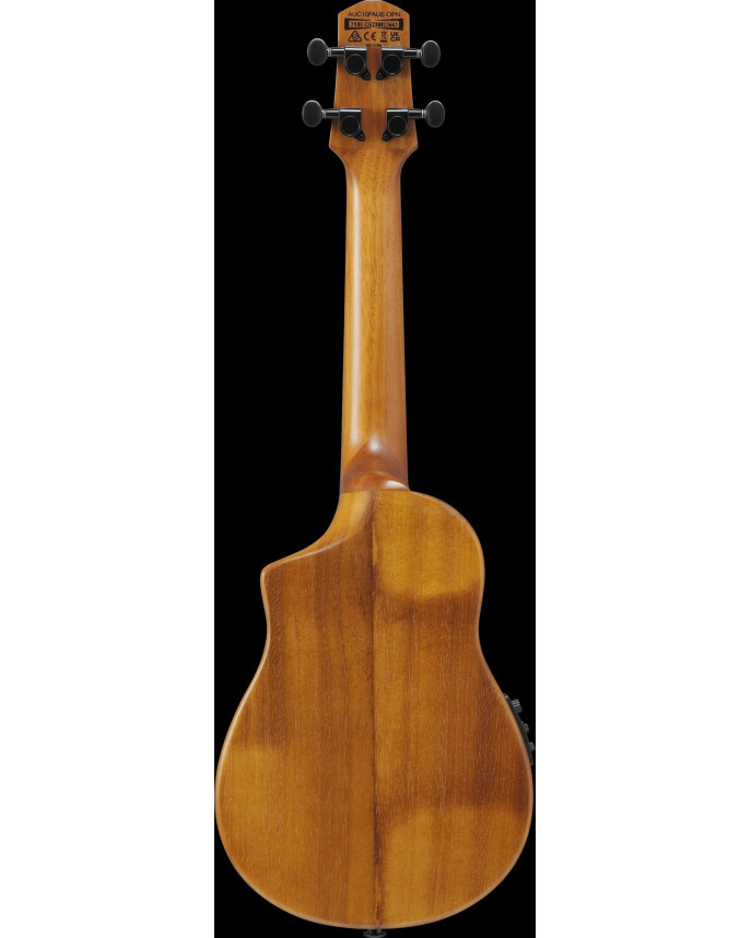 Ibanez AUC10E-OPN AU Concert Ukulele 4-String - Open Pore Natural + Gig Bag
