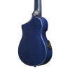 Ibanez AUP10FMNE-TBO AU Piccolo Guitar 6-String - Transparent Blue Sunburst Open Pore + Gig Bag
