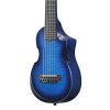 Ibanez AUP10FMNE-TBO AU Piccolo Guitar 6-String - Transparent Blue Sunburst Open Pore + Gig Bag