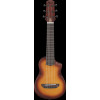 Ibanez AUP10N-OLB AU Piccolo Guitar 6-String - Open Pore Light Brown Sunburst + Gig Bag