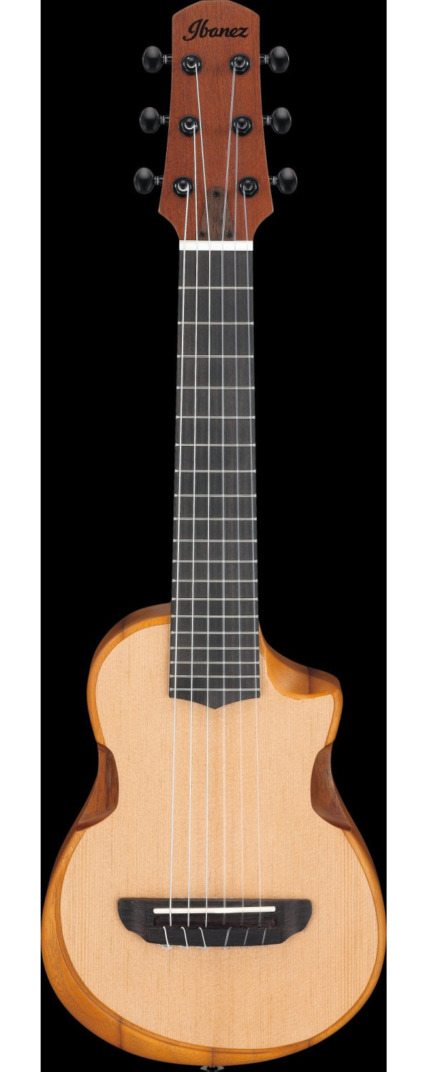 Ibanez AUP10N-OPN AU Piccolo Guitar 6-String - Open Pore Natural + Gig Bag