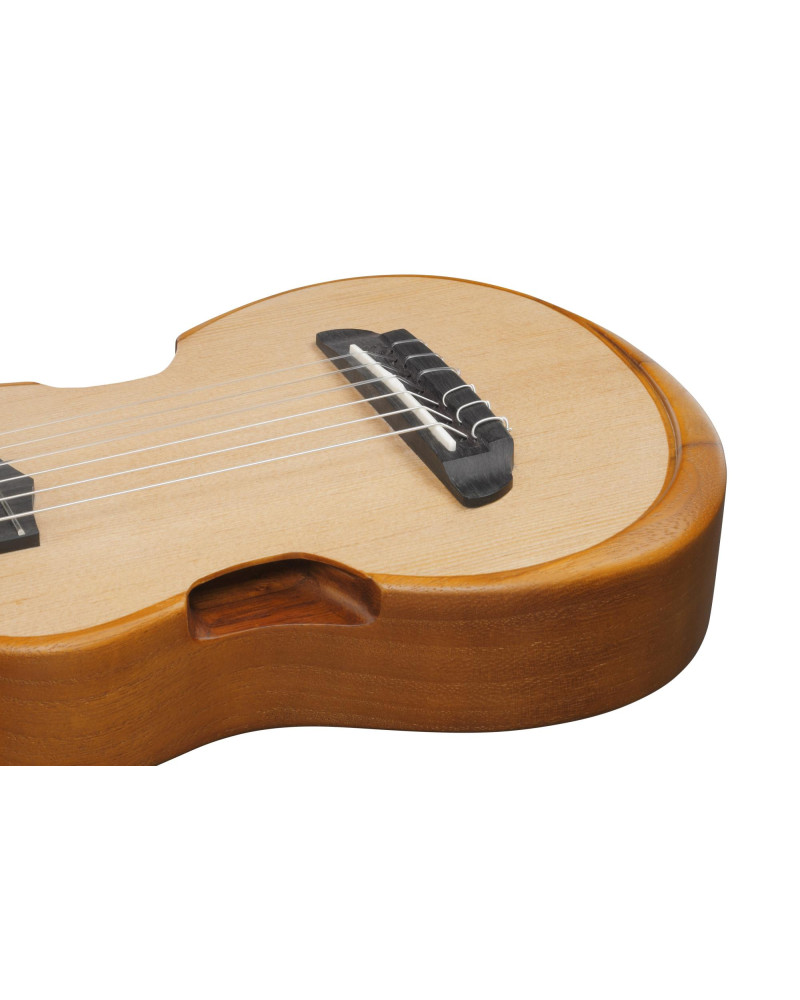 Ibanez AUP10N-OPN AU Piccolo Guitar 6-String - Open Pore Natural + Gig Bag