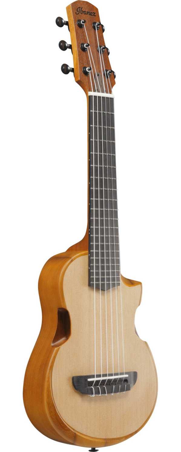 Ibanez AUP10N-OPN AU Piccolo Guitar 6-String - Open Pore Natural + Gig Bag