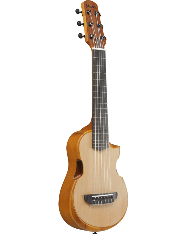 Ibanez AUP10N-OPN AU Piccolo Guitar 6-String - Open Pore Natural + Gig Bag