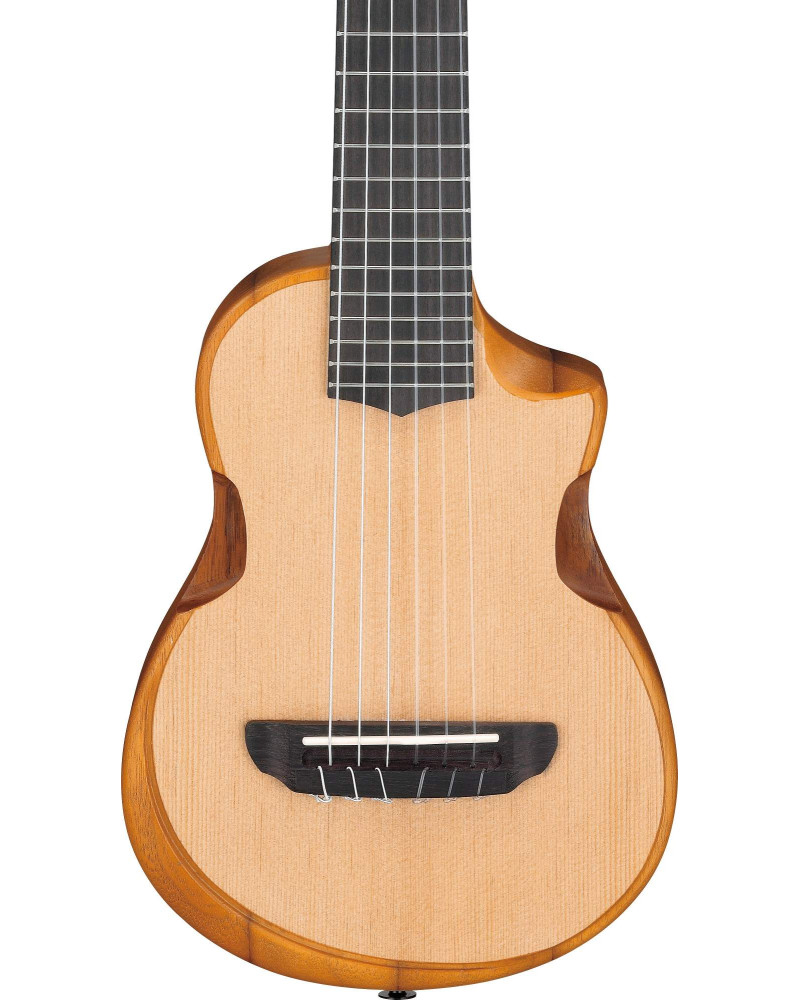 Ibanez AUP10N-OPN AU Piccolo Guitar 6-String - Open Pore Natural + Gig Bag