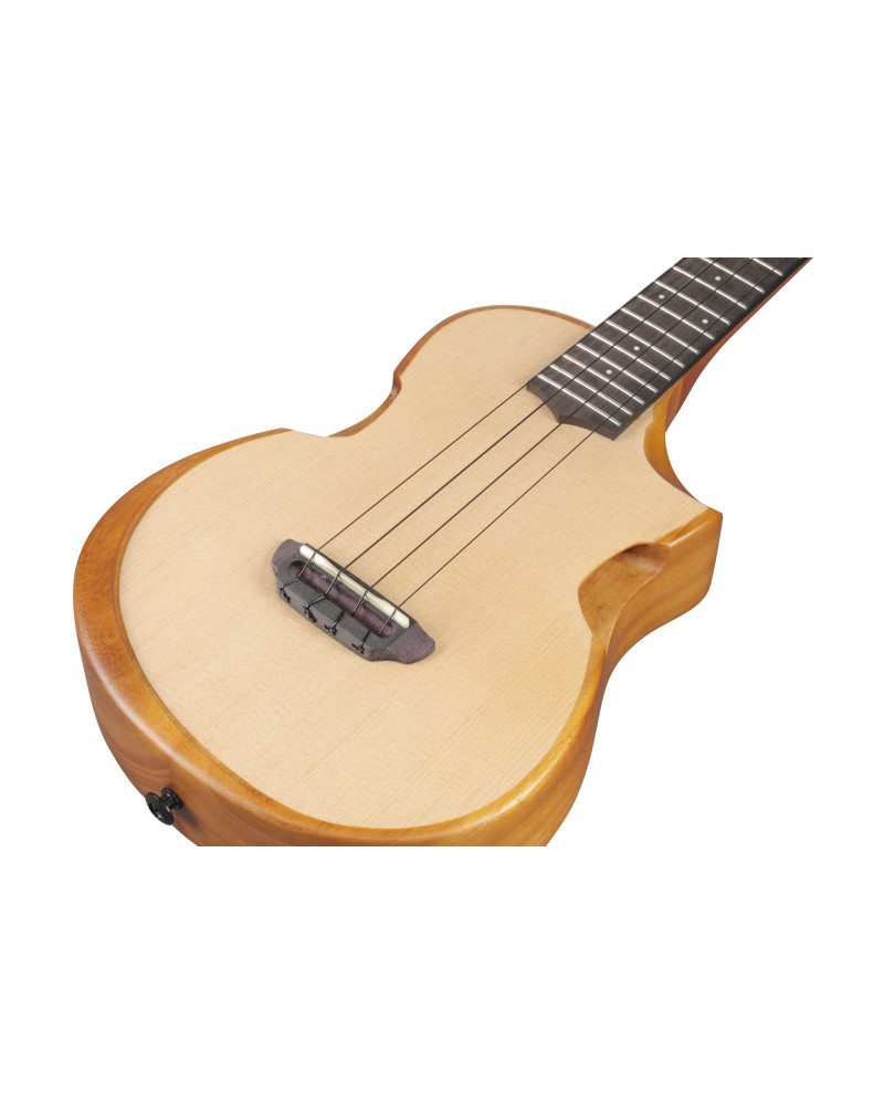 Ibanez AUT10-OPN AU Tenor Ukulele - Open Pore Natural + Gig Bag